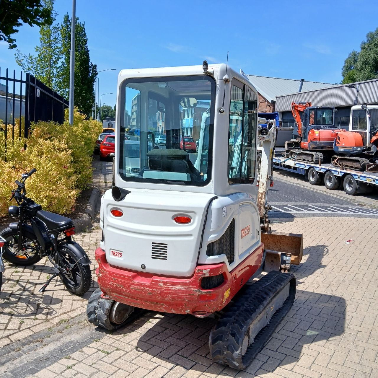 Minibagger Türe ait Takeuchi TB225., Gebrauchtmaschine içinde Alblasserdam (resim 6)