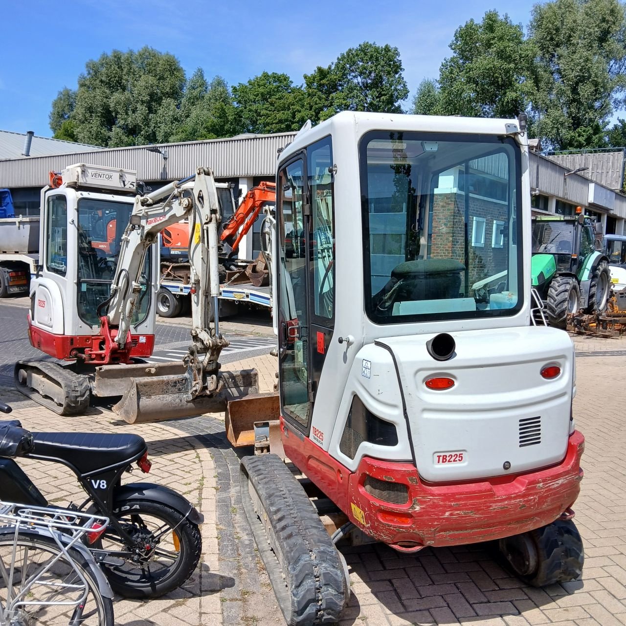 Minibagger Türe ait Takeuchi TB225., Gebrauchtmaschine içinde Alblasserdam (resim 7)
