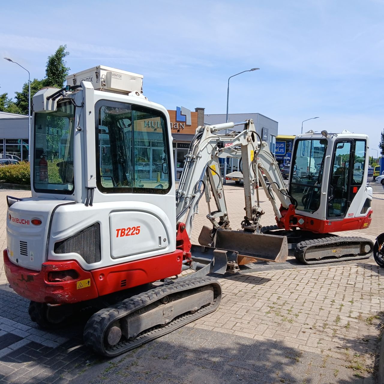 Minibagger Türe ait Takeuchi TB225., Gebrauchtmaschine içinde Alblasserdam (resim 1)