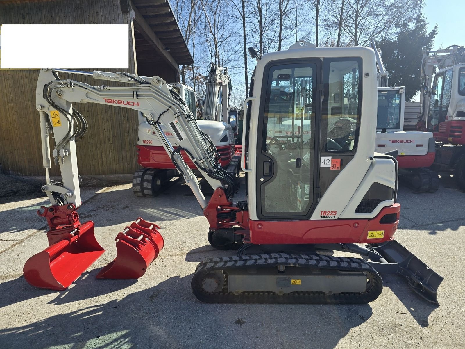 Minibagger tipa Takeuchi TB225, Gebrauchtmaschine u Gabersdorf (Slika 28)