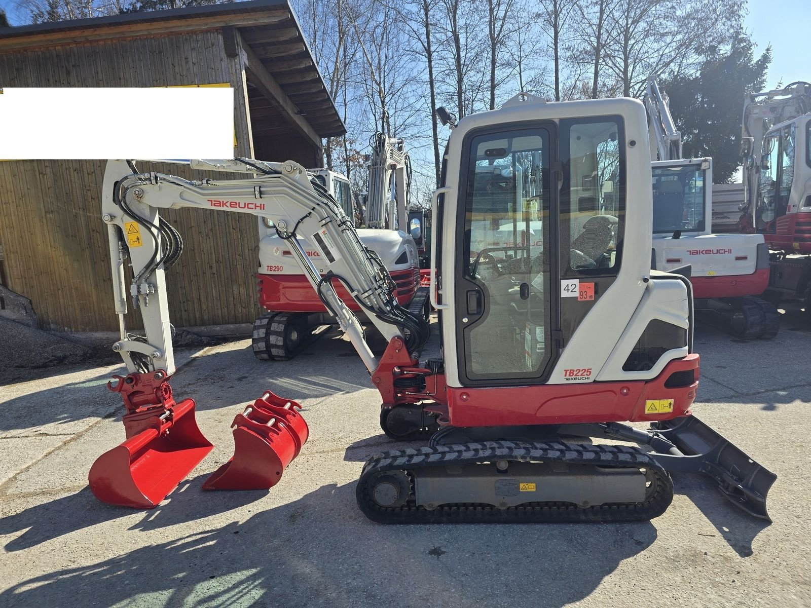 Minibagger del tipo Takeuchi TB225, Gebrauchtmaschine In Gabersdorf (Immagine 19)