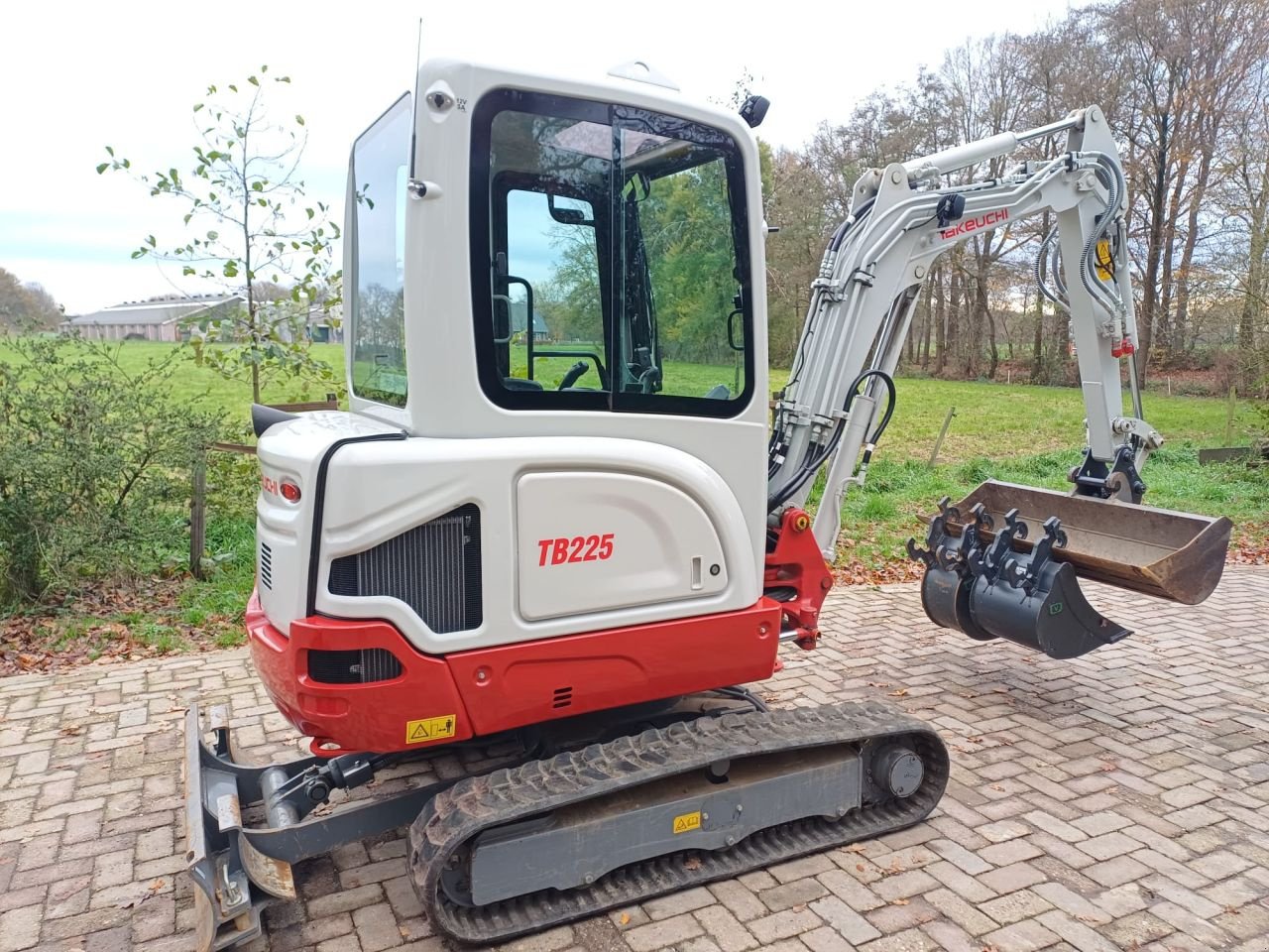 Minibagger typu Takeuchi TB225, Gebrauchtmaschine v Terschuur (Obrázek 5)