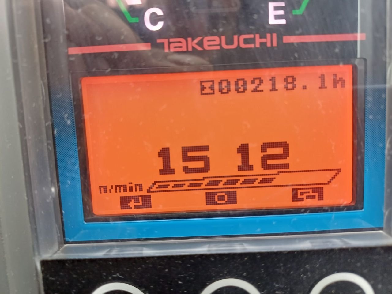 Minibagger typu Takeuchi TB225, Gebrauchtmaschine v Terschuur (Obrázek 9)