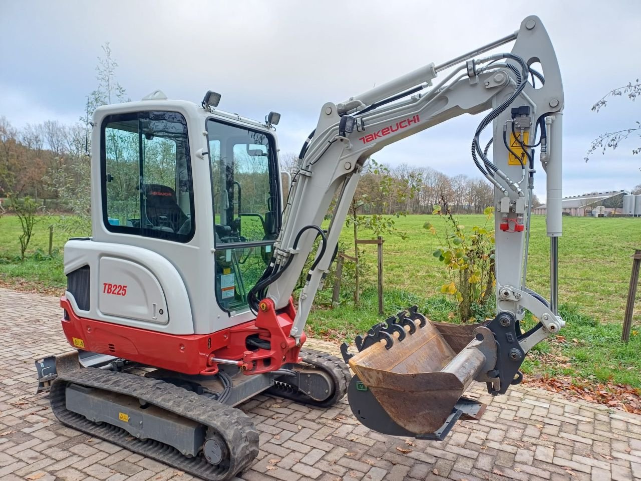 Minibagger typu Takeuchi TB225, Gebrauchtmaschine v Terschuur (Obrázek 4)