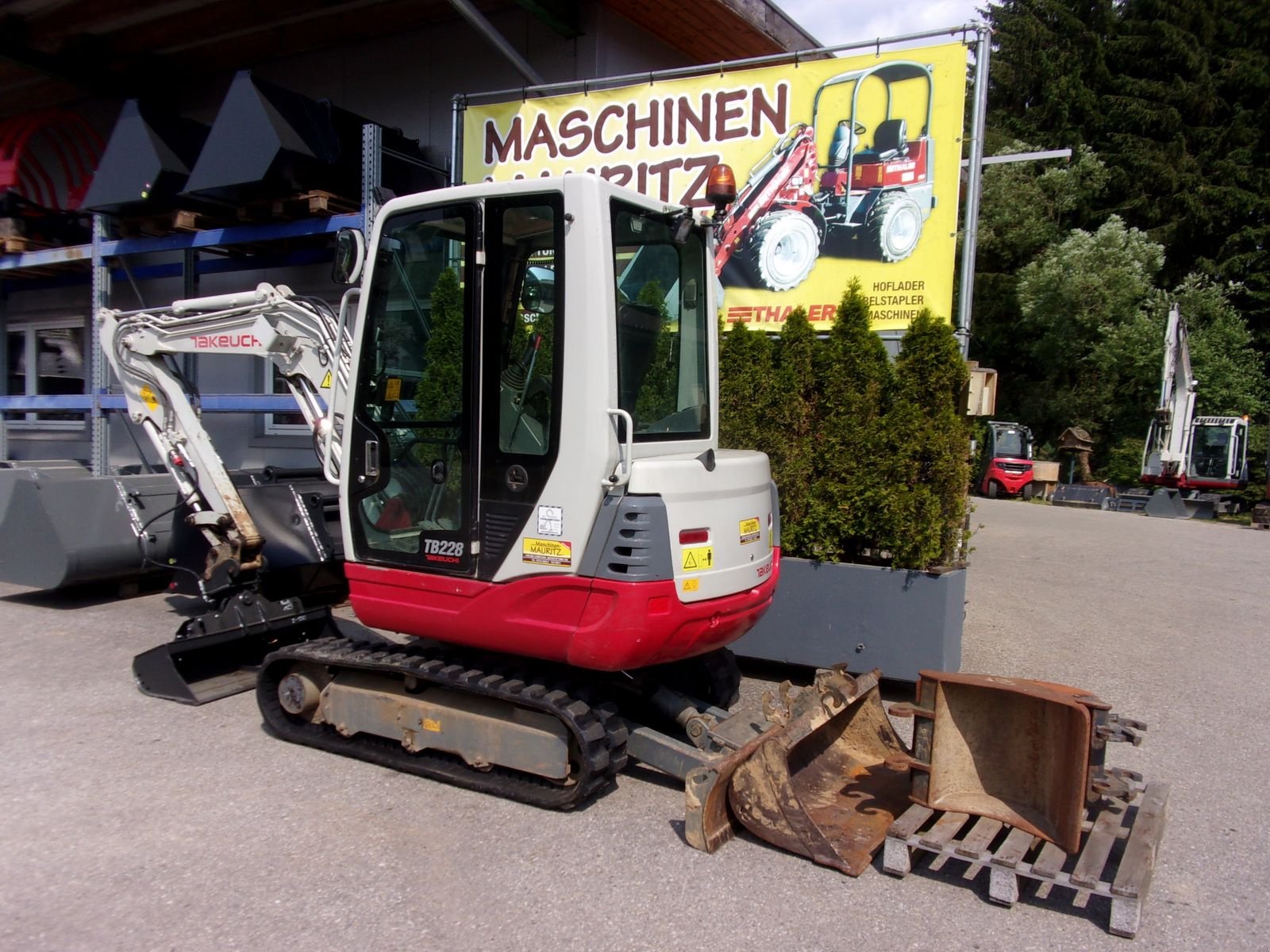 Minibagger del tipo Takeuchi TB228, Gebrauchtmaschine In Bad Leonfelden (Immagine 9)