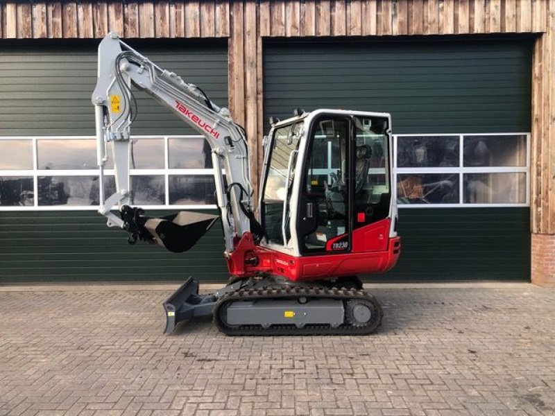 Minibagger typu Takeuchi TB230 sloop-sorteer, Neumaschine w Wijster (Zdjęcie 1)