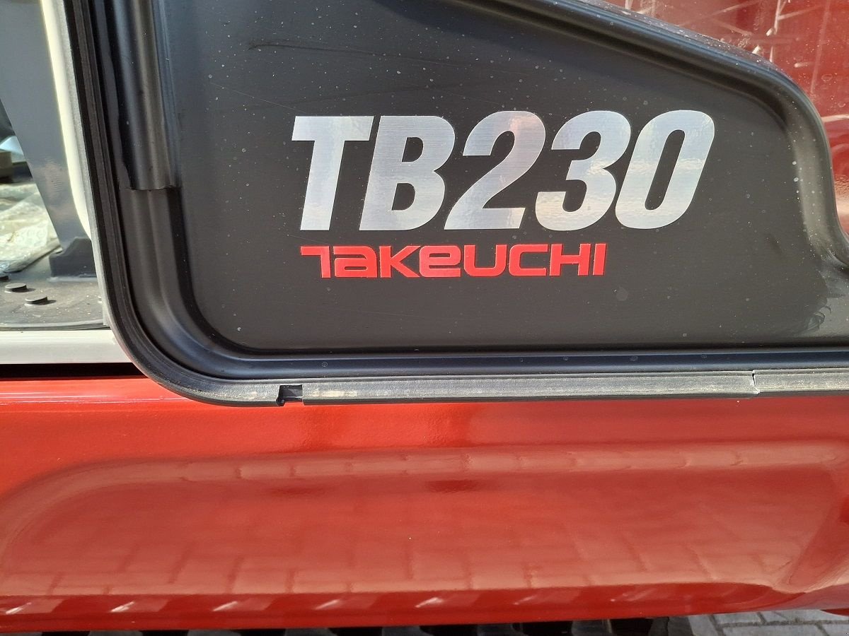 Minibagger типа Takeuchi TB230, Neumaschine в Donkerbroek (Фотография 5)