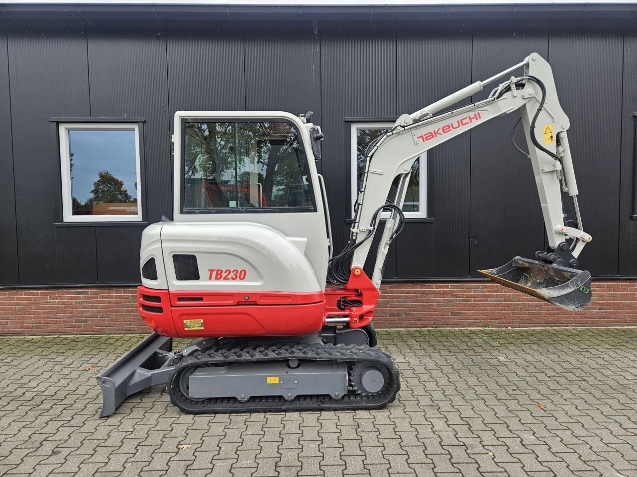 Minibagger van het type Takeuchi TB230, Gebrauchtmaschine in Haaksbergen (Foto 7)