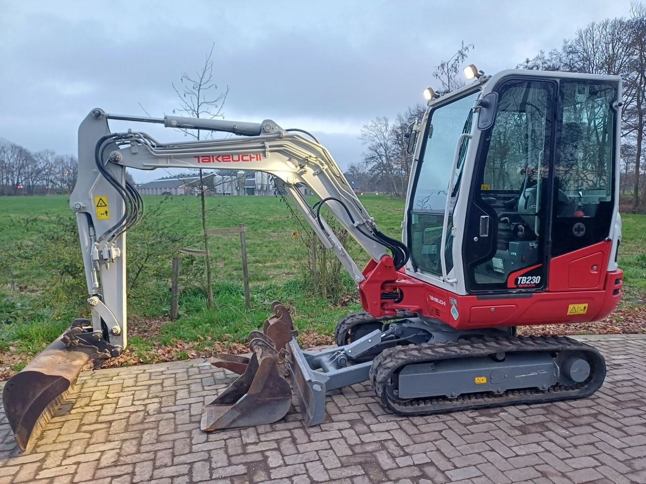 Minibagger del tipo Takeuchi TB230, Gebrauchtmaschine en Terschuur (Imagen 1)