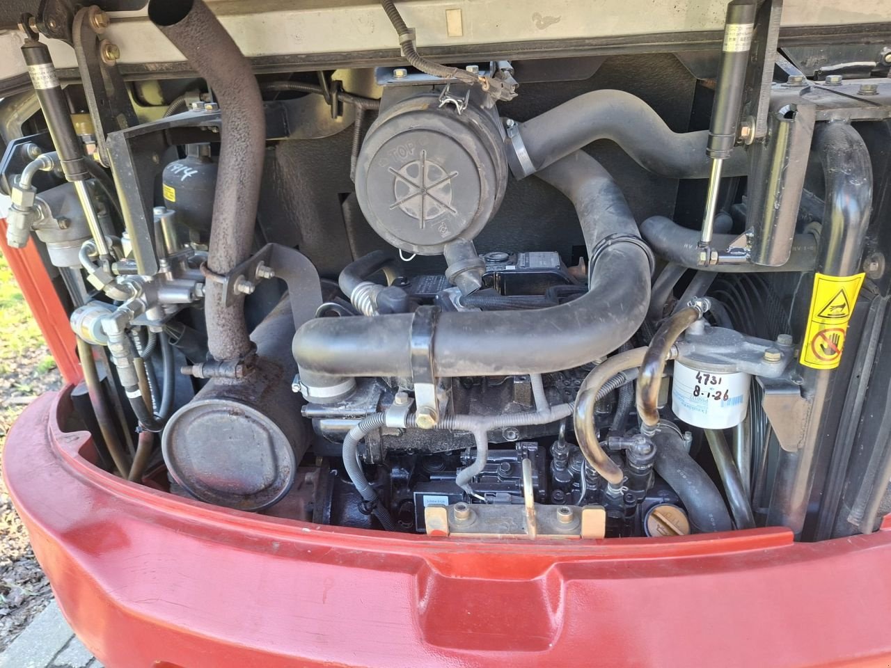 Minibagger typu Takeuchi TB230, Gebrauchtmaschine w Terschuur (Zdjęcie 8)