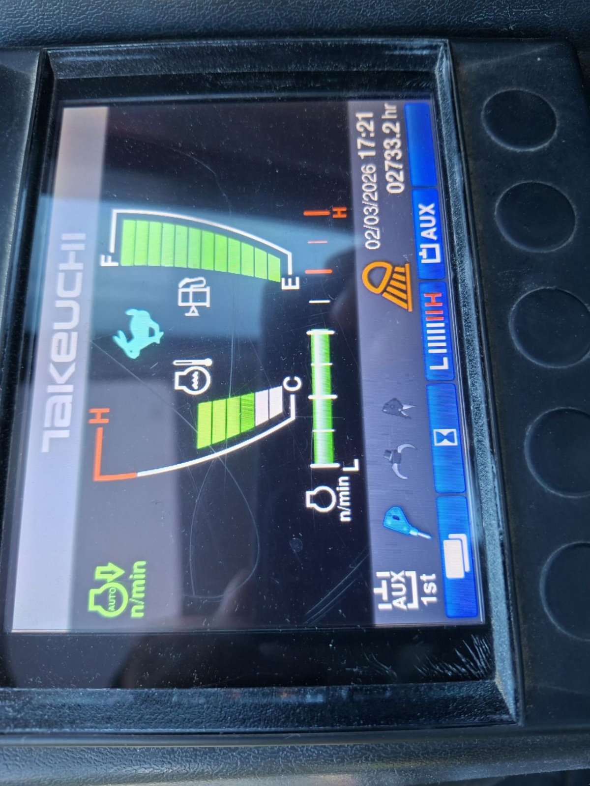 Minibagger Türe ait Takeuchi TB230, Gebrauchtmaschine içinde Terschuur (resim 10)