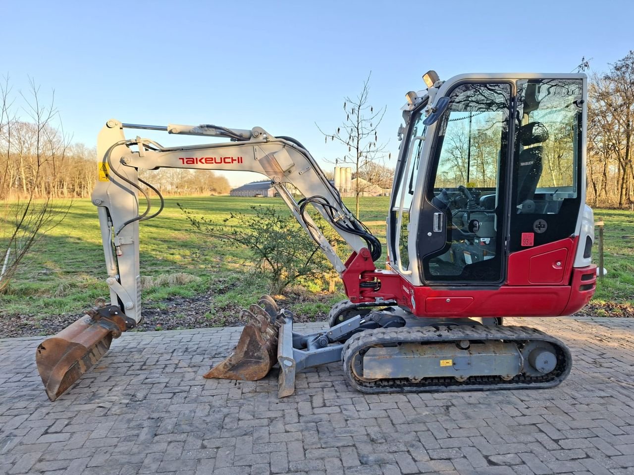 Minibagger Türe ait Takeuchi TB230, Gebrauchtmaschine içinde Terschuur (resim 3)