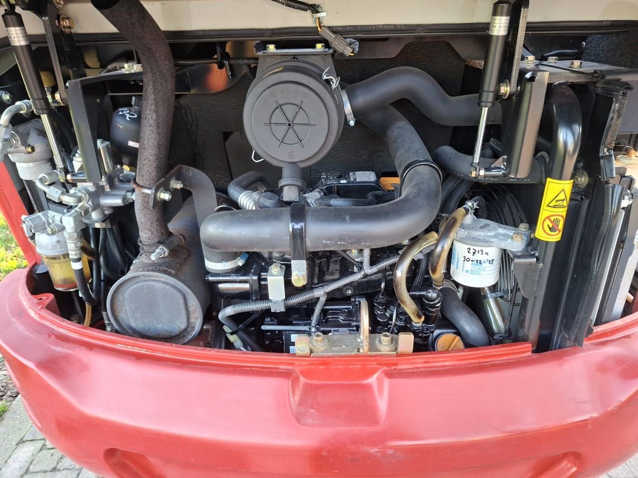 Minibagger Türe ait Takeuchi TB230, Gebrauchtmaschine içinde Terschuur (resim 7)