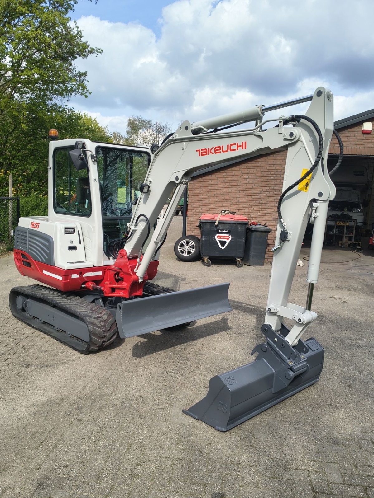 Minibagger typu Takeuchi Tb235, Gebrauchtmaschine w Veldhoven (Zdjęcie 7)