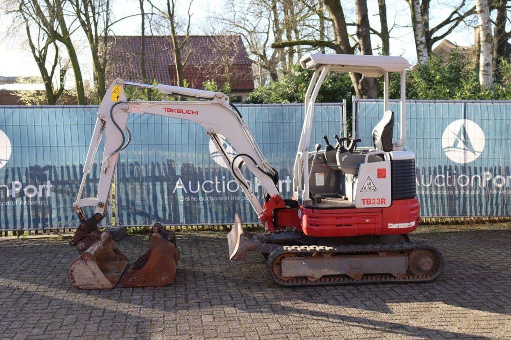 Minibagger typu Takeuchi TB23R, Gebrauchtmaschine v Antwerpen (Obrázek 1)