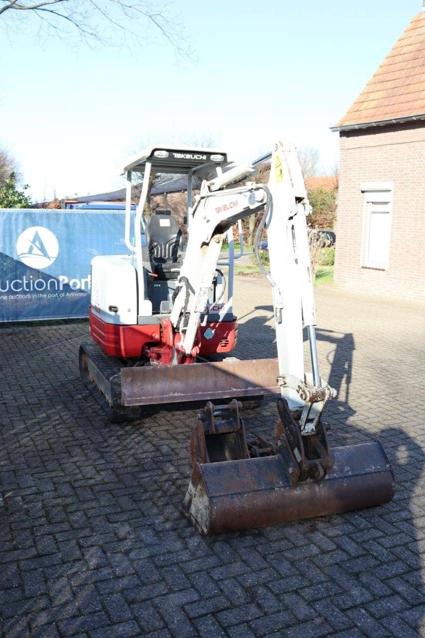 Minibagger typu Takeuchi TB23R, Gebrauchtmaschine v Antwerpen (Obrázek 8)