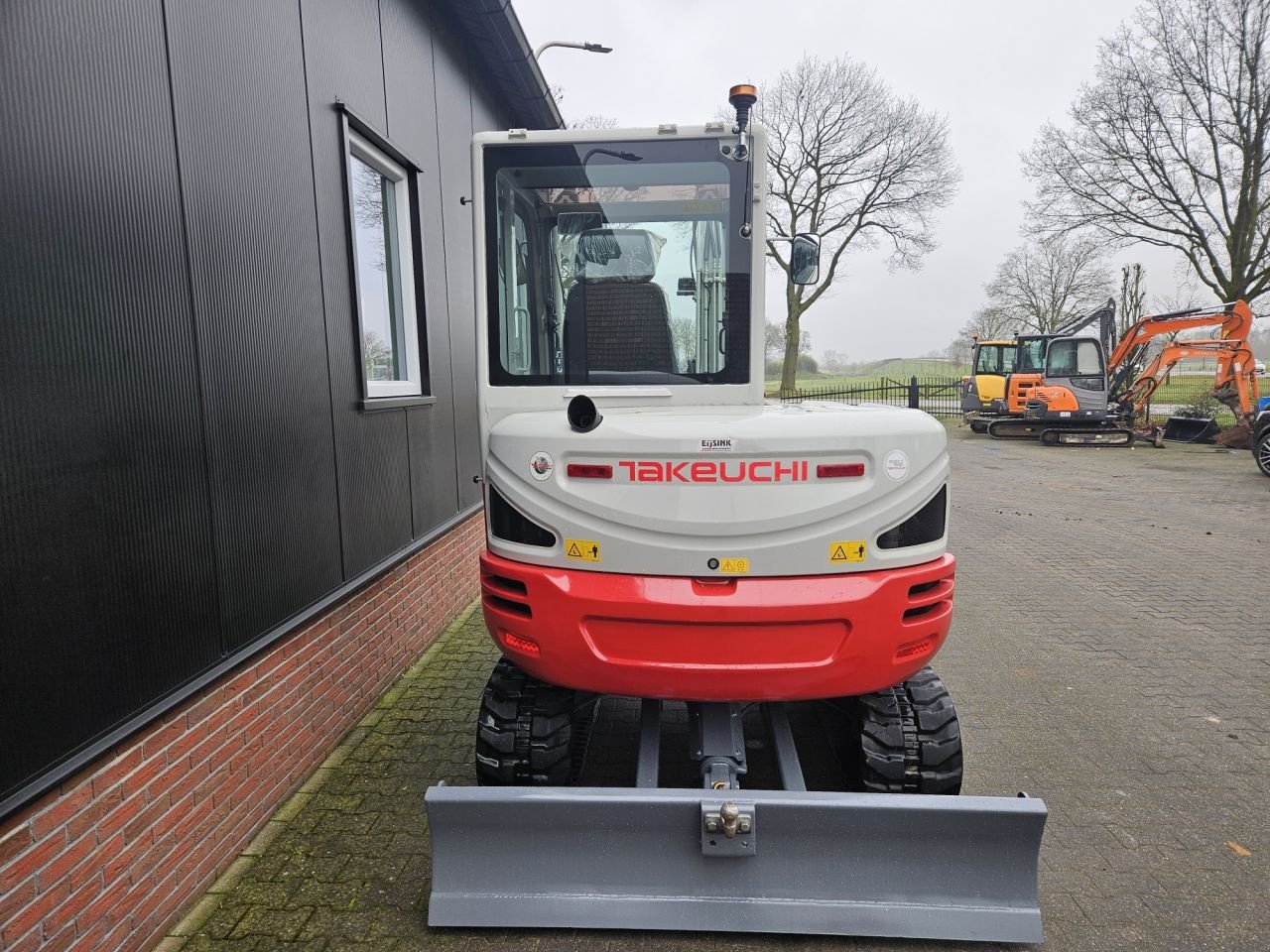 Minibagger des Typs Takeuchi TB240 stage V, Gebrauchtmaschine in Haaksbergen (Bild 11)