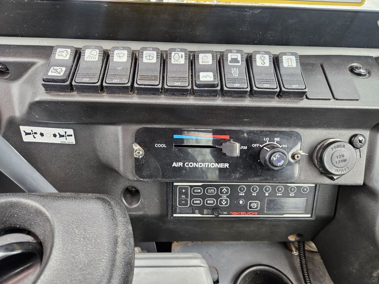 Minibagger типа Takeuchi TB240 stage V, Gebrauchtmaschine в Haaksbergen (Фотография 7)