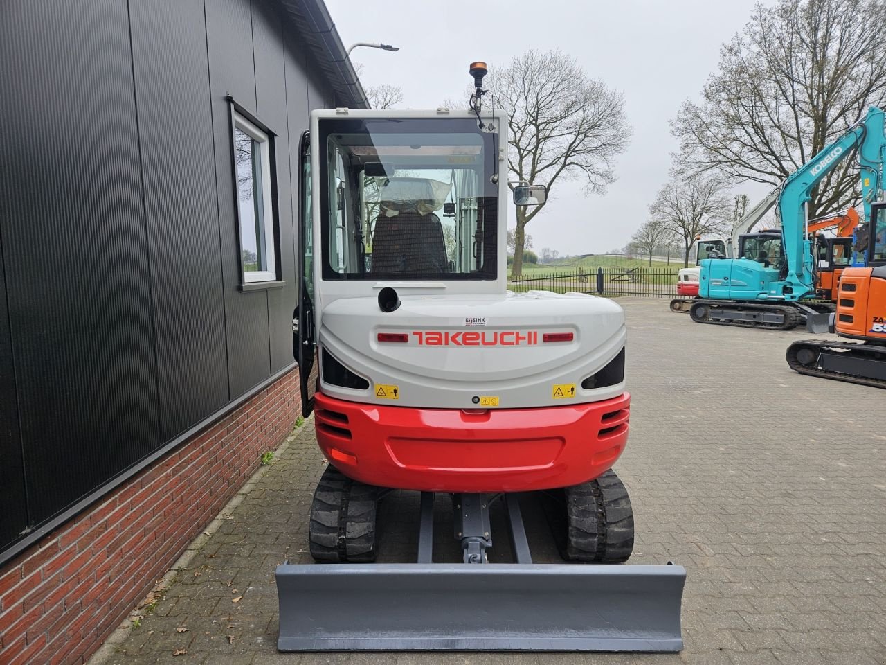 Minibagger типа Takeuchi TB240 stage V, Gebrauchtmaschine в Haaksbergen (Фотография 11)