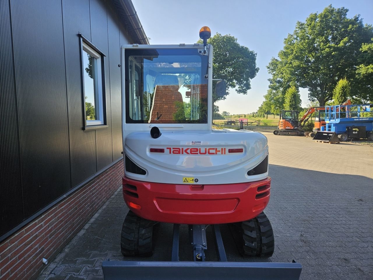 Minibagger типа Takeuchi TB240 stage V, Gebrauchtmaschine в Haaksbergen (Фотография 11)