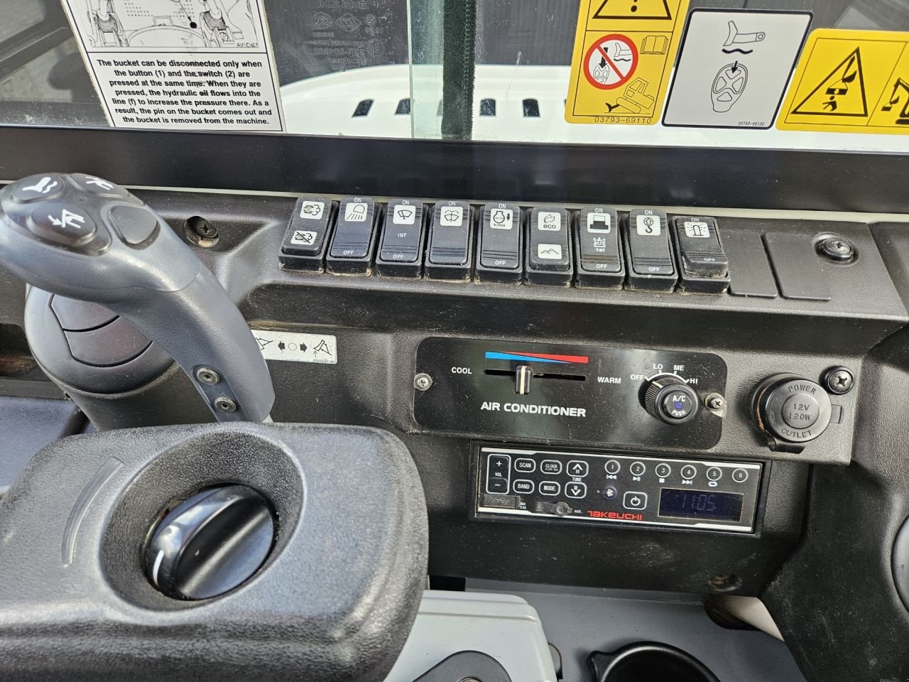 Minibagger tipa Takeuchi TB250-2 stage V, Gebrauchtmaschine u Haaksbergen (Slika 4)