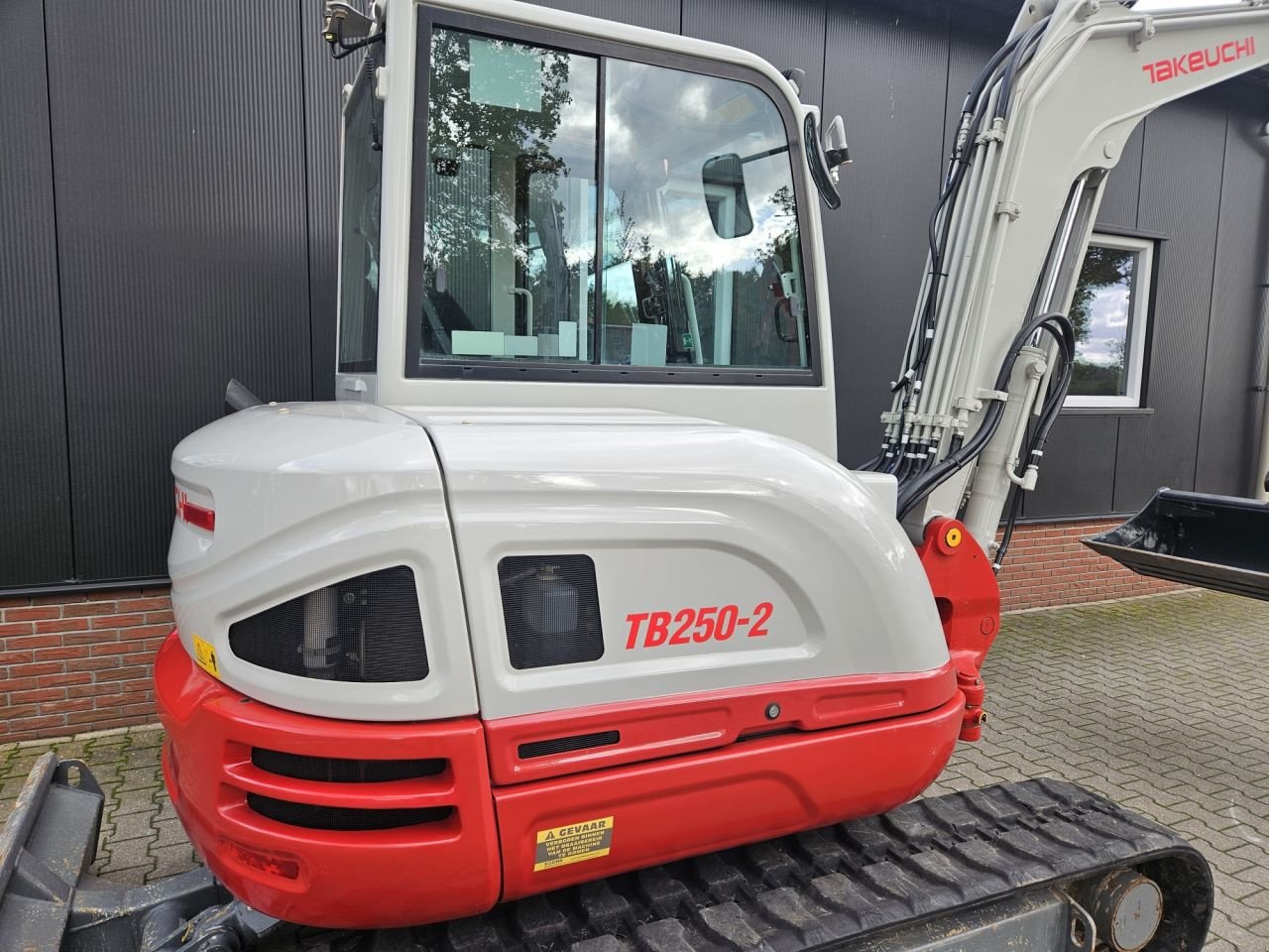 Minibagger tipa Takeuchi TB250-2 stage V, Gebrauchtmaschine u Haaksbergen (Slika 10)