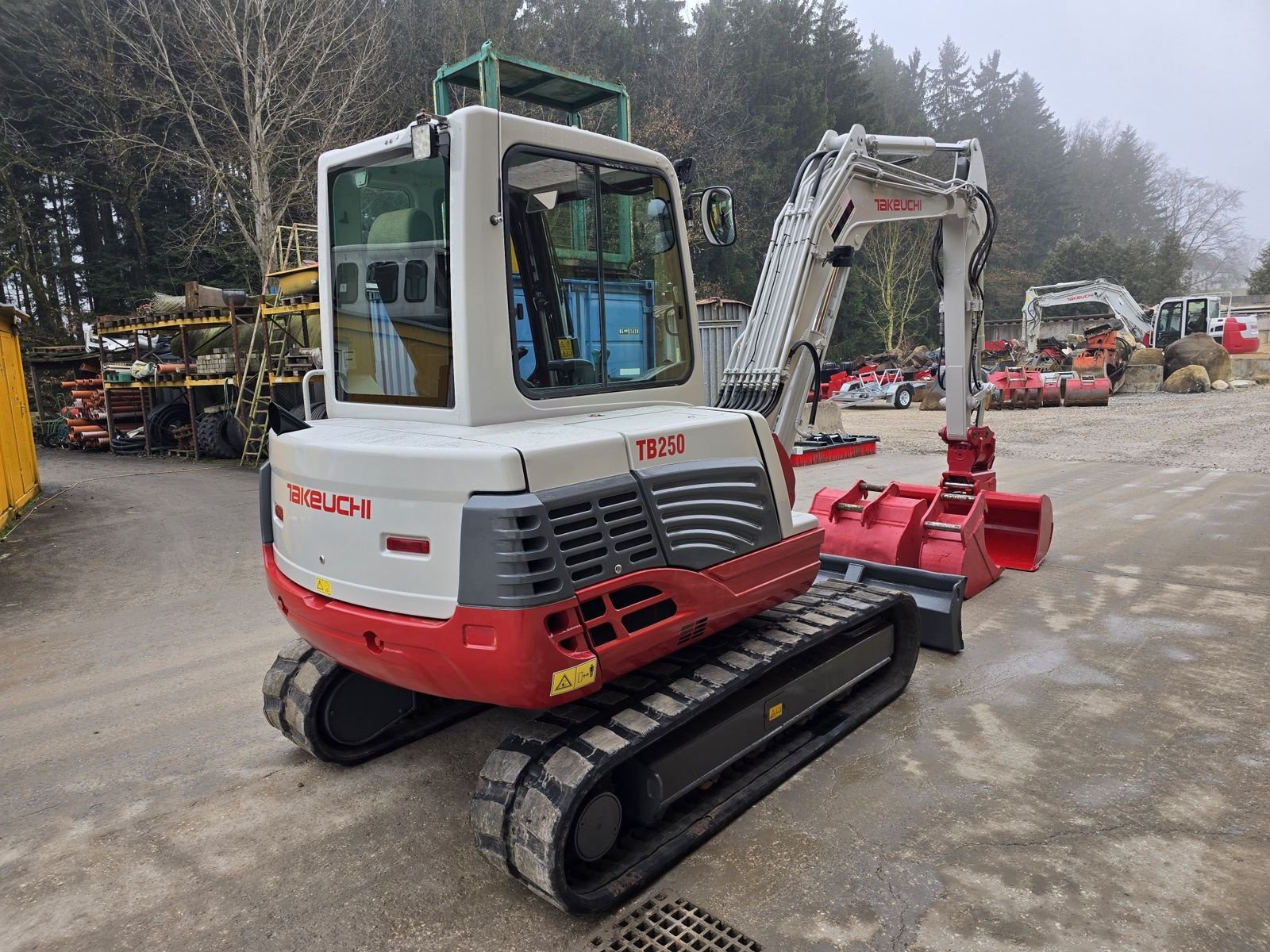 Minibagger του τύπου Takeuchi TB250, Gebrauchtmaschine σε Gabersdorf (Φωτογραφία 12)