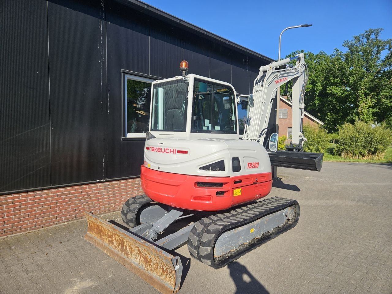 Minibagger Türe ait Takeuchi TB260 Demo Stage V, Gebrauchtmaschine içinde Haaksbergen (resim 10)