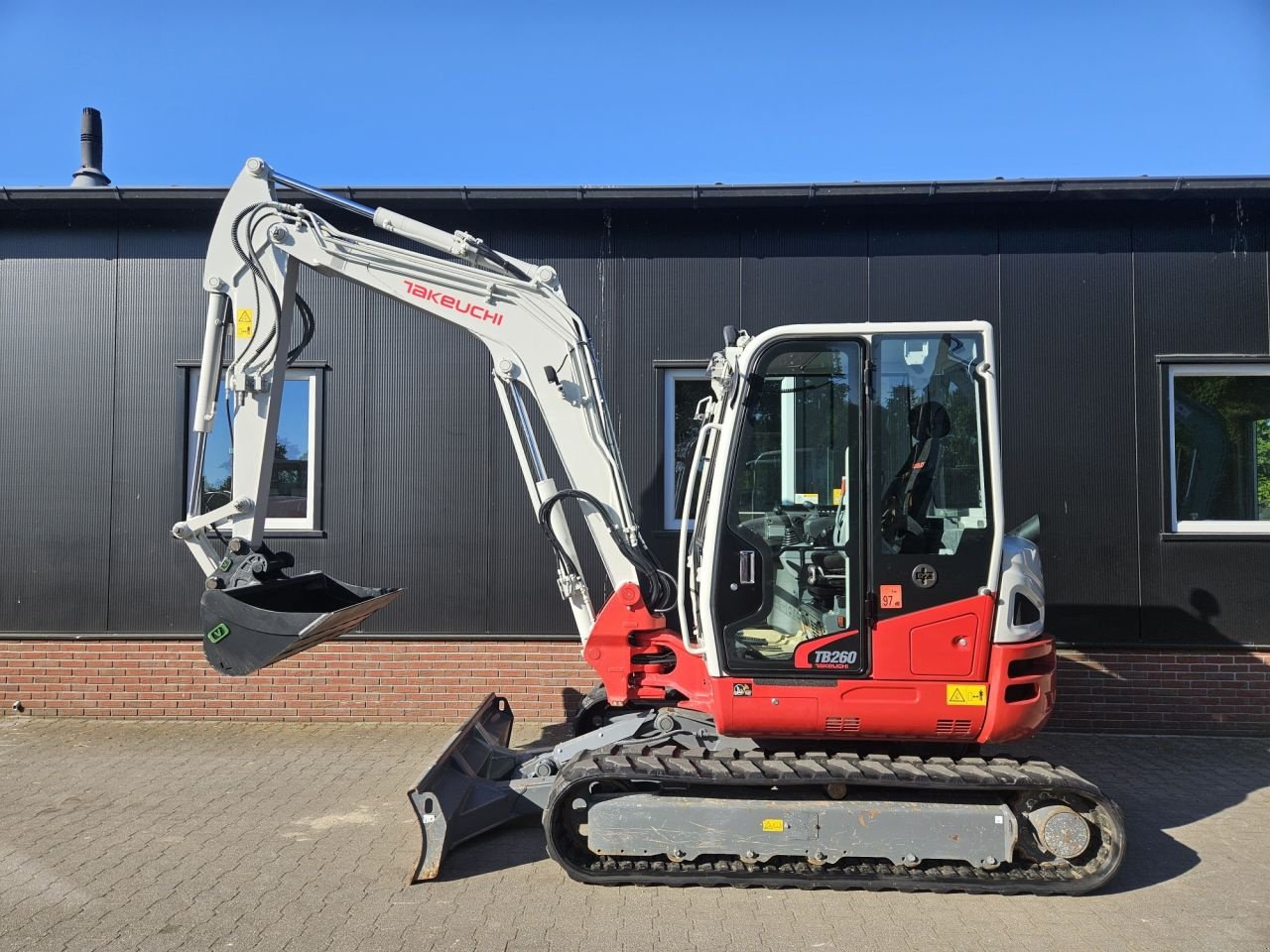 Minibagger Türe ait Takeuchi TB260 Demo Stage V, Gebrauchtmaschine içinde Haaksbergen (resim 1)