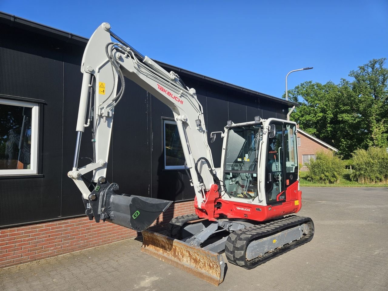 Minibagger Türe ait Takeuchi TB260 Demo Stage V, Gebrauchtmaschine içinde Haaksbergen (resim 7)