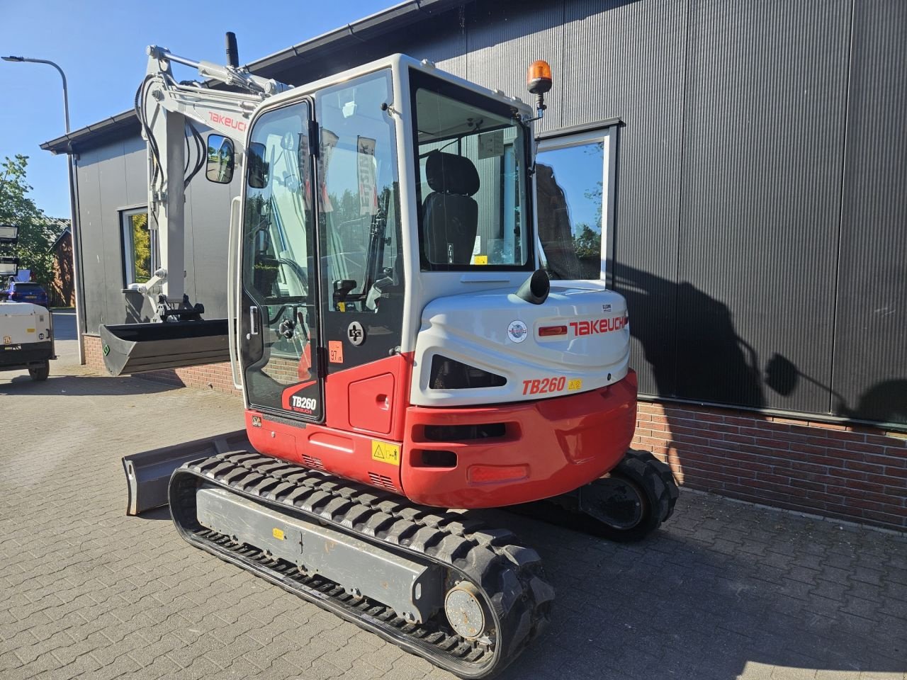 Minibagger Türe ait Takeuchi TB260 Demo Stage V, Gebrauchtmaschine içinde Haaksbergen (resim 11)