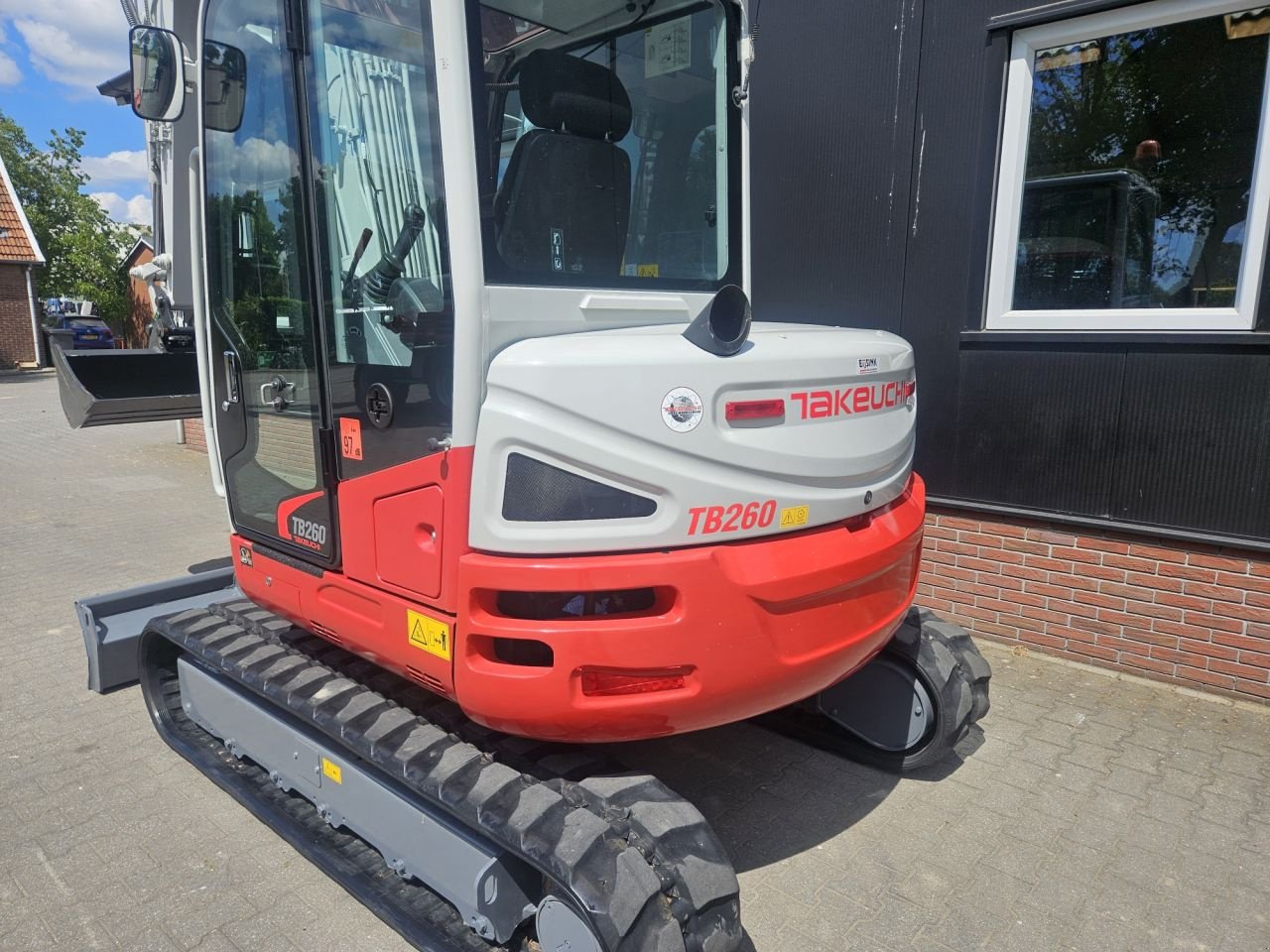 Minibagger van het type Takeuchi TB260 Demo Stage V, Gebrauchtmaschine in Haaksbergen (Foto 9)