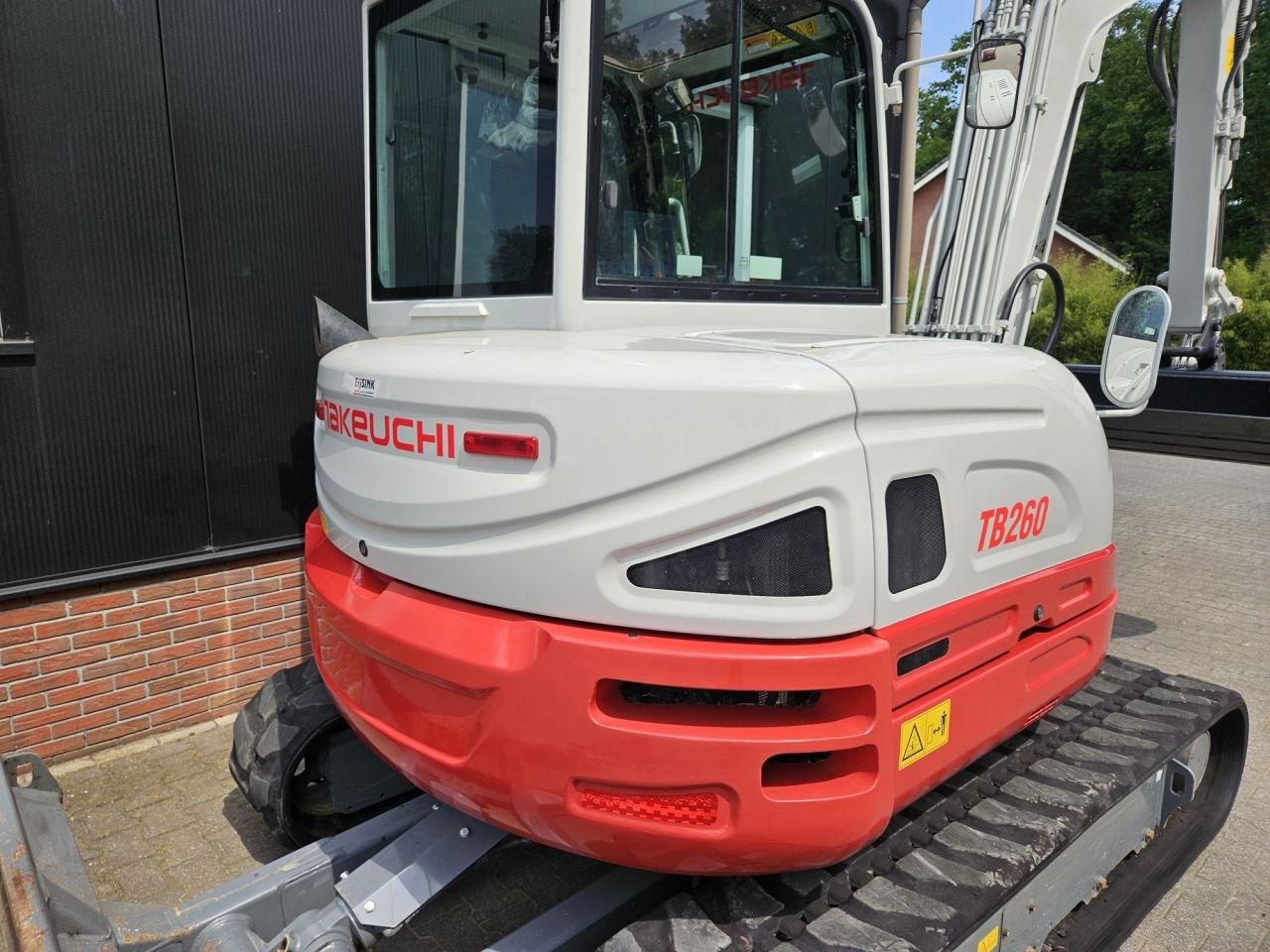 Minibagger от тип Takeuchi TB260 Stage V, Gebrauchtmaschine в Haaksbergen (Снимка 11)