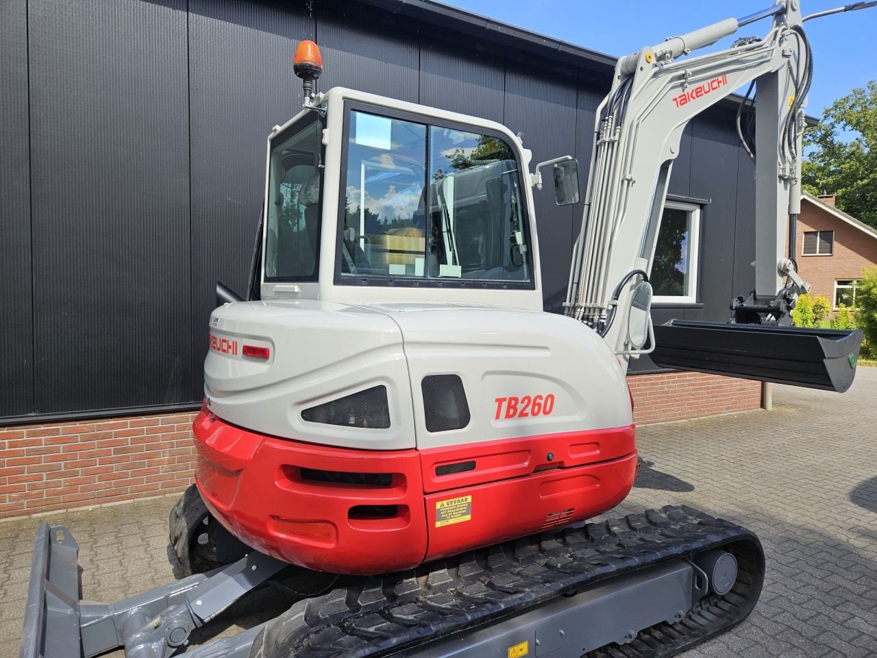 Minibagger Türe ait Takeuchi TB260 Stage V, Gebrauchtmaschine içinde Haaksbergen (resim 10)