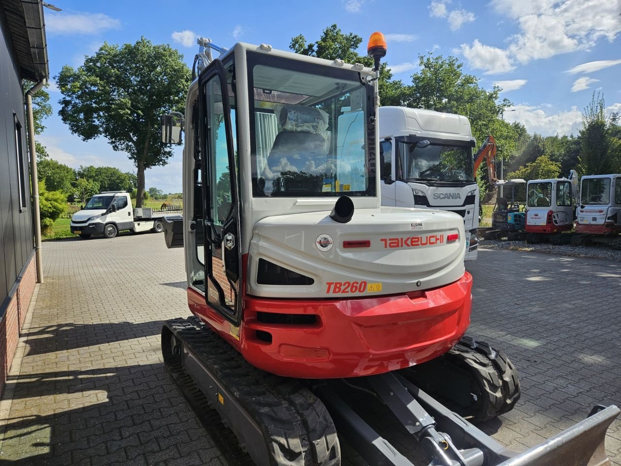 Minibagger Türe ait Takeuchi TB260 Stage V, Gebrauchtmaschine içinde Haaksbergen (resim 11)