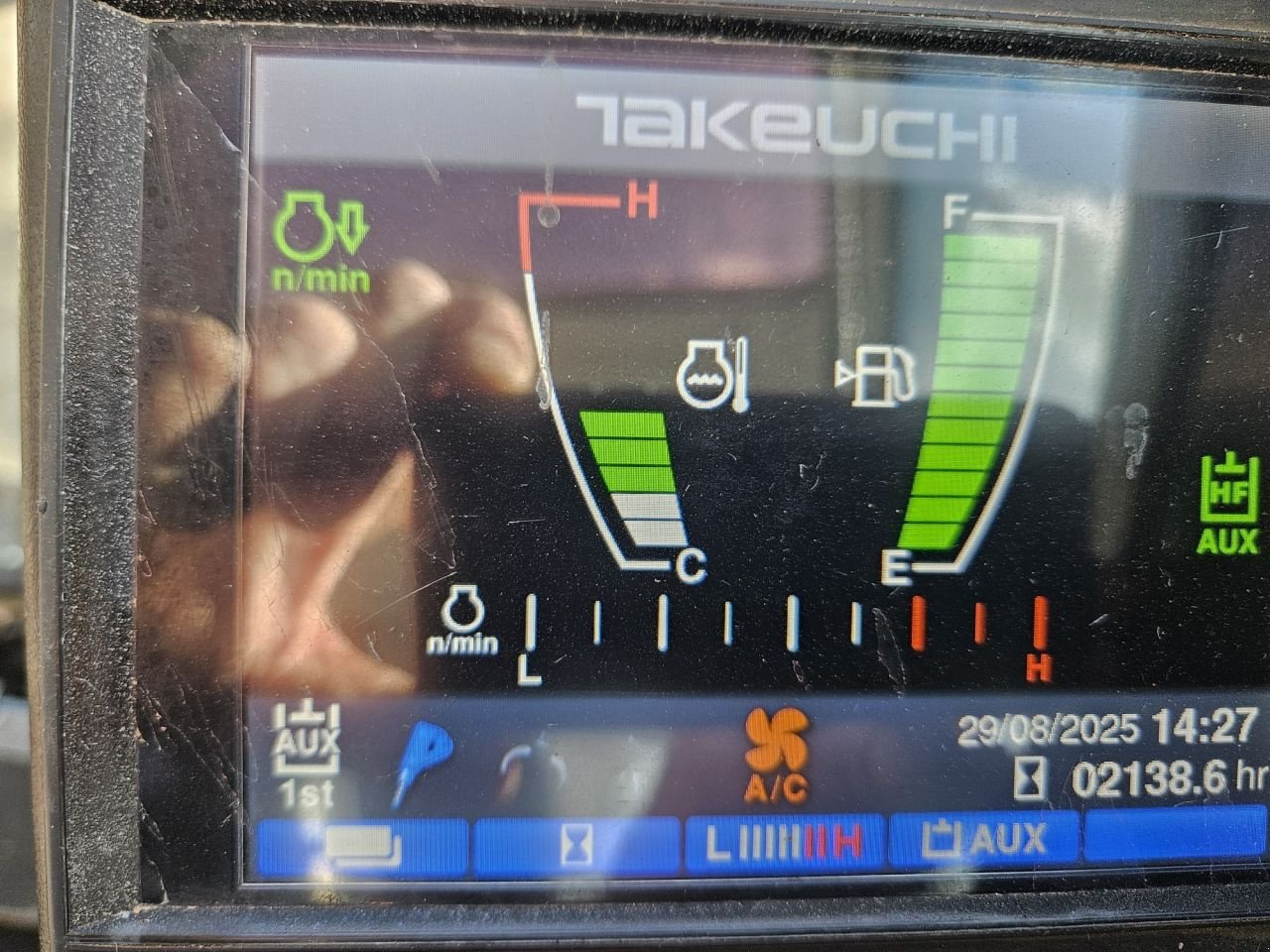 Minibagger Türe ait Takeuchi TB260 Stage V, Gebrauchtmaschine içinde Haaksbergen (resim 5)