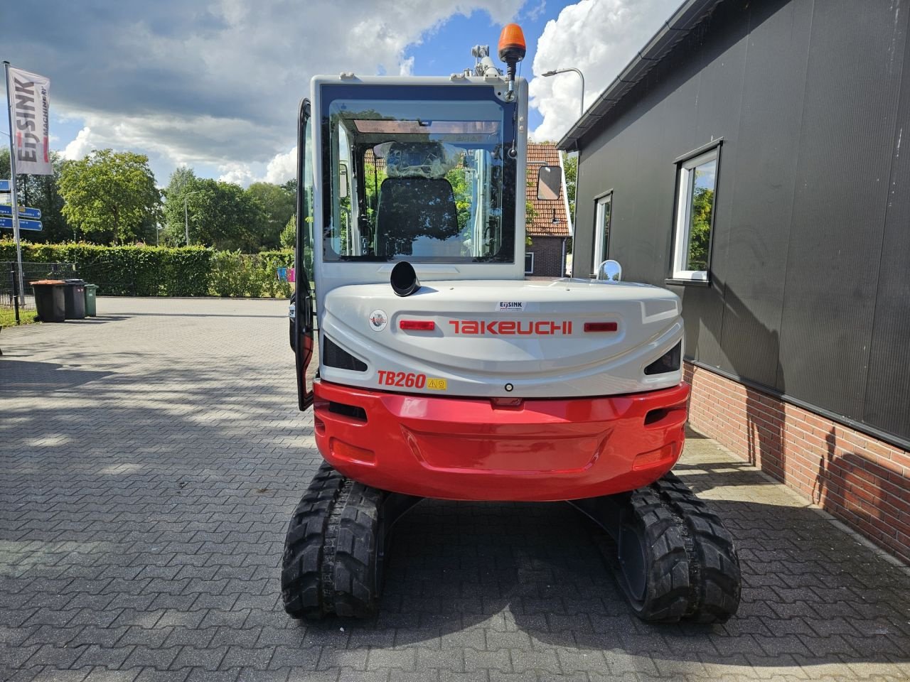 Minibagger Türe ait Takeuchi TB260 Stage V, Gebrauchtmaschine içinde Haaksbergen (resim 9)