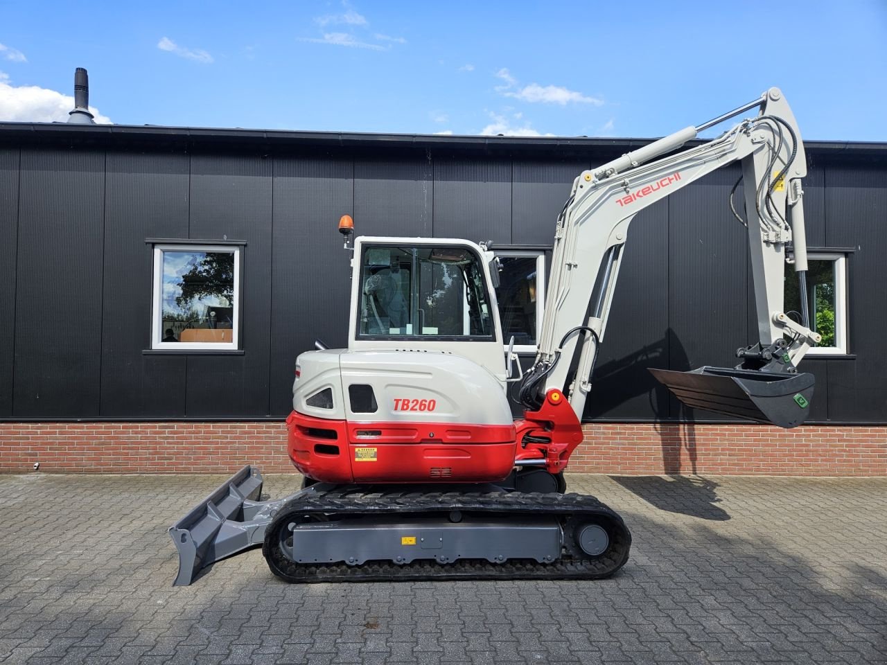 Minibagger Türe ait Takeuchi TB260 Stage V, Gebrauchtmaschine içinde Haaksbergen (resim 8)