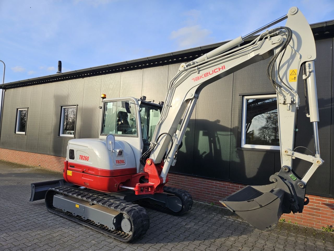Minibagger Türe ait Takeuchi TB260 Stage V, Gebrauchtmaschine içinde Haaksbergen (resim 3)