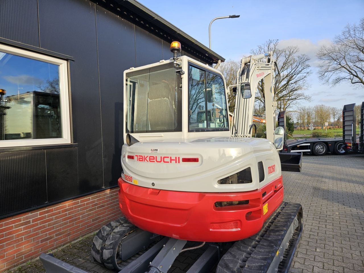 Minibagger Türe ait Takeuchi TB260 Stage V, Gebrauchtmaschine içinde Haaksbergen (resim 8)
