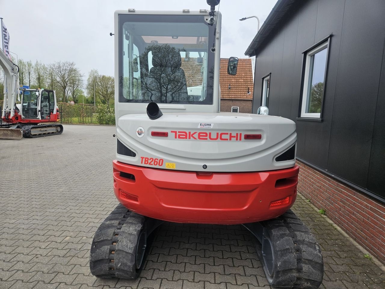 Minibagger Türe ait Takeuchi TB260 Stage V, Gebrauchtmaschine içinde Haaksbergen (resim 10)