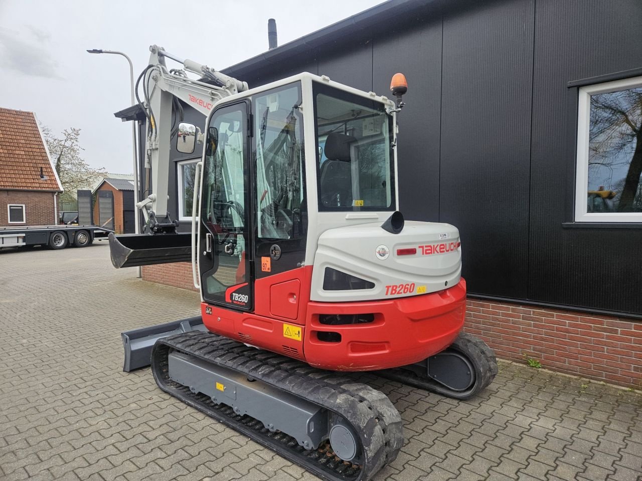Minibagger Türe ait Takeuchi TB260 Stage V, Gebrauchtmaschine içinde Haaksbergen (resim 9)