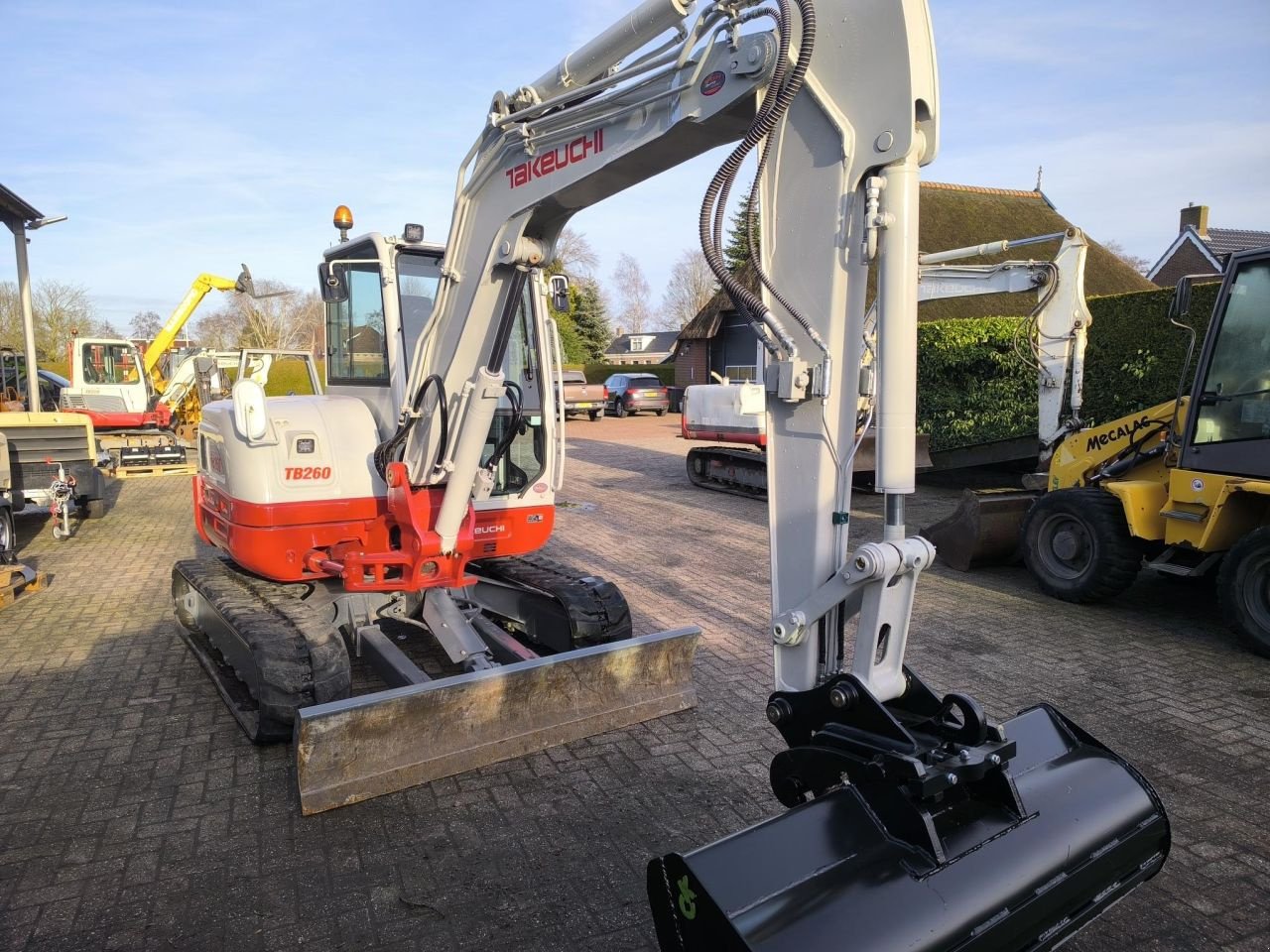 Minibagger typu Takeuchi TB260, Gebrauchtmaschine v Hardegarijp (Obrázek 4)