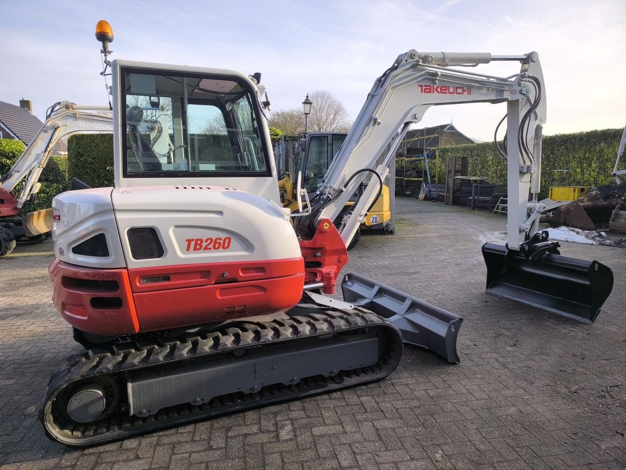 Minibagger typu Takeuchi TB260, Gebrauchtmaschine v Hardegarijp (Obrázek 3)