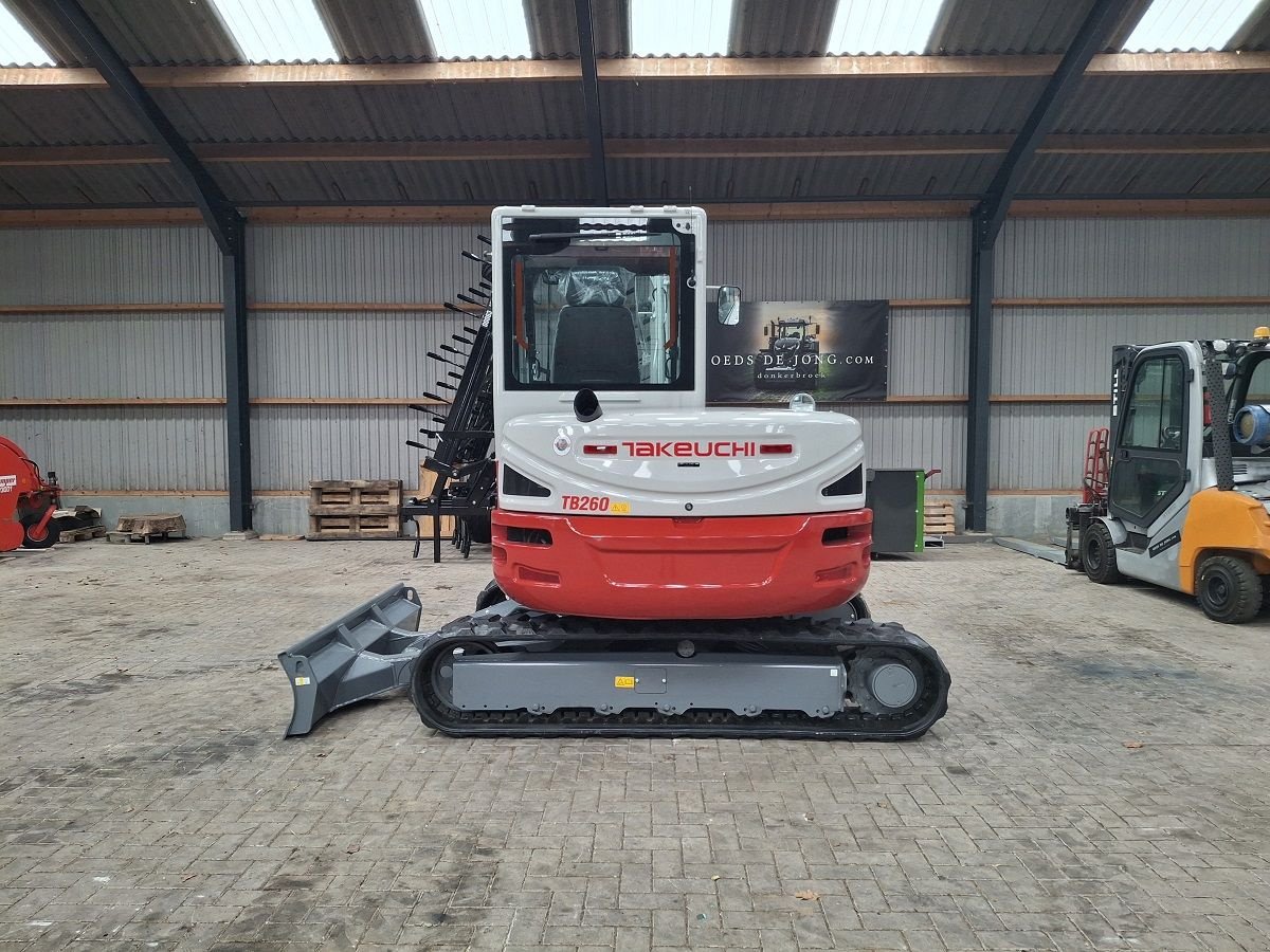 Minibagger a típus Takeuchi TB260, Neumaschine ekkor: Donkerbroek (Kép 5)