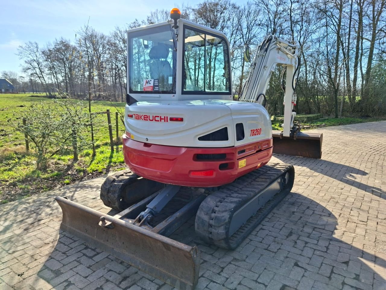 Minibagger a típus Takeuchi TB260, Gebrauchtmaschine ekkor: Terschuur (Kép 5)