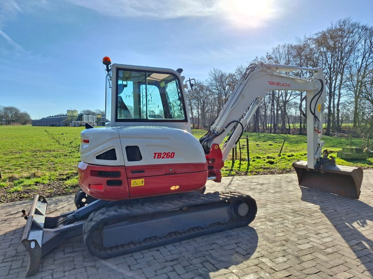 Minibagger a típus Takeuchi TB260, Gebrauchtmaschine ekkor: Terschuur (Kép 4)