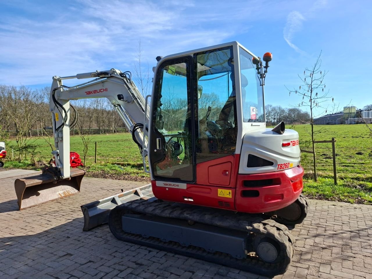 Minibagger a típus Takeuchi TB260, Gebrauchtmaschine ekkor: Terschuur (Kép 3)