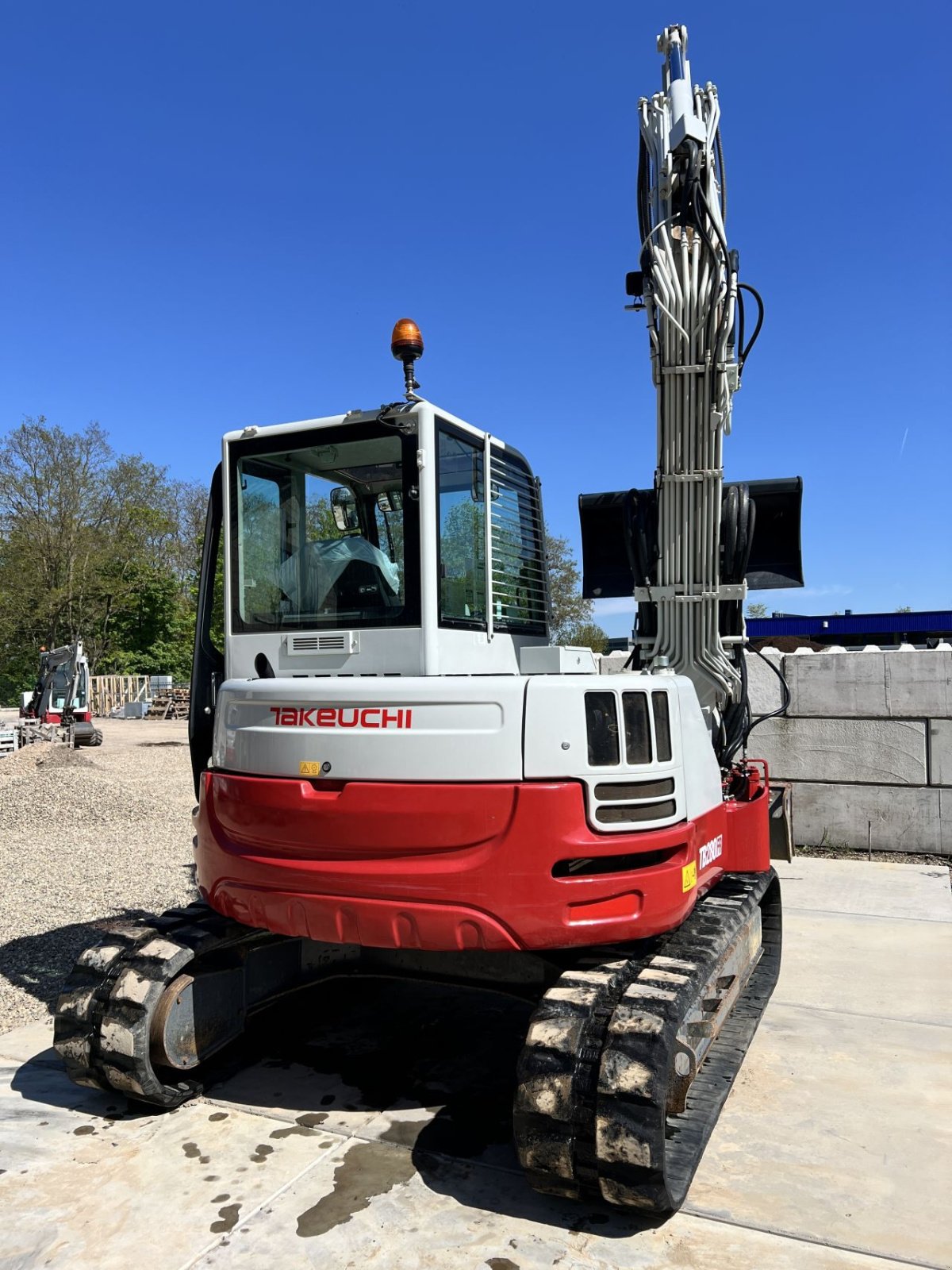 Minibagger des Typs Takeuchi TB280FR, Gebrauchtmaschine in Lanaken (Bild 5)