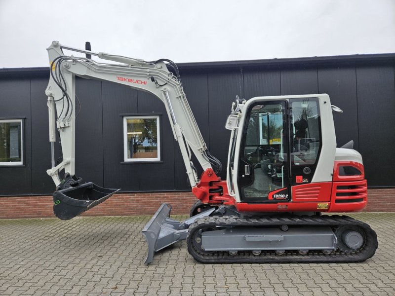 Minibagger des Typs Takeuchi TB290-2 stage V, Gebrauchtmaschine in Haaksbergen (Bild 1)